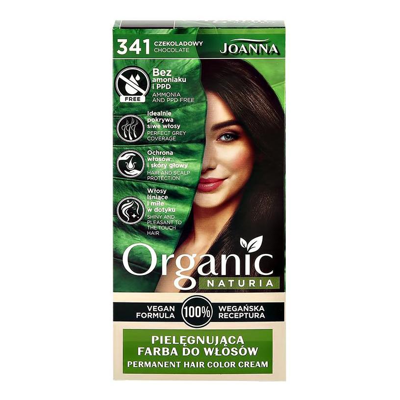 

Краска для волос Joanna Organic Naturia, 341 шоколадный, 120 мл