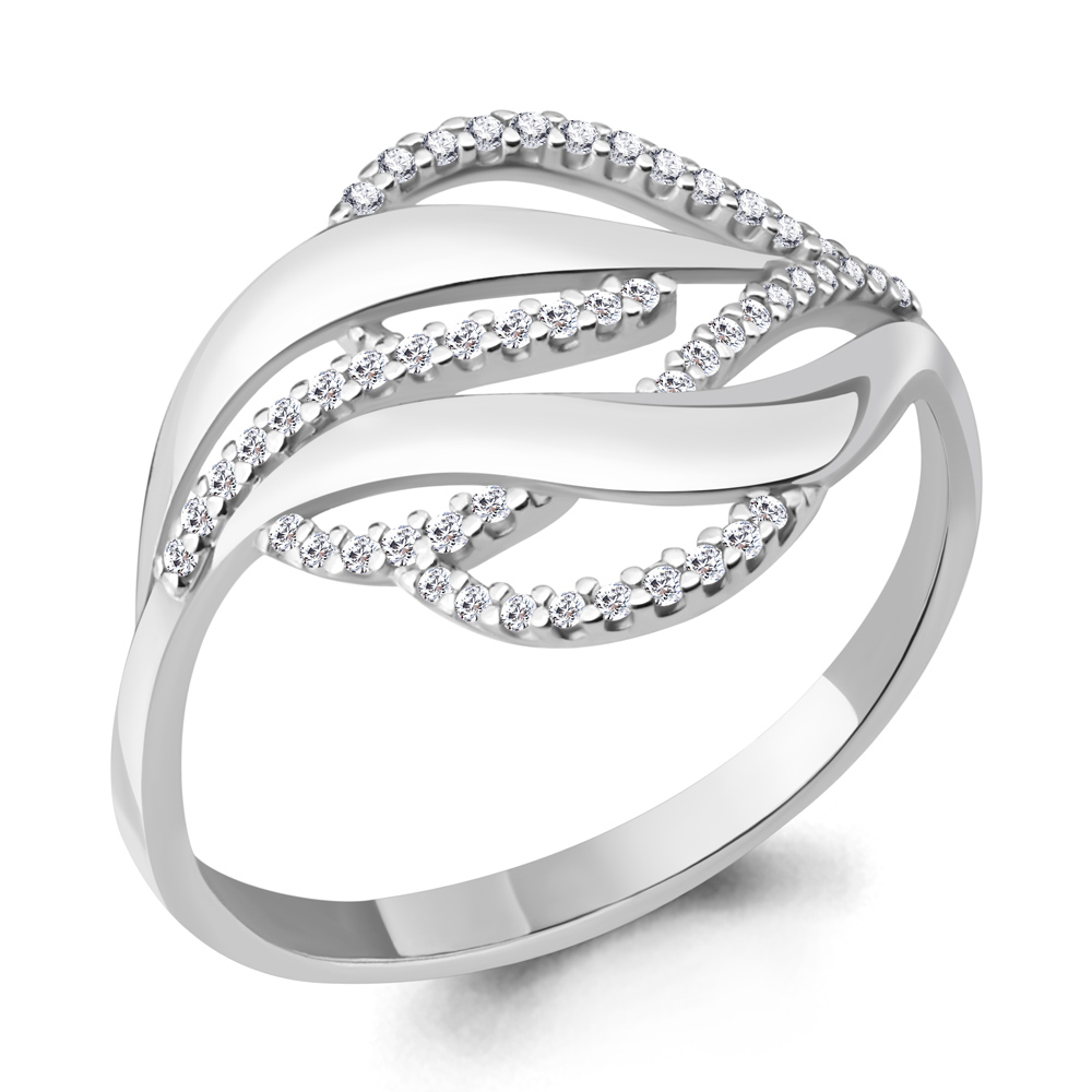 

Кольцо из серебра с фианитом Aquamarine Aquamarine 63567А_925_р р. 17,5, 63567А_925_р
