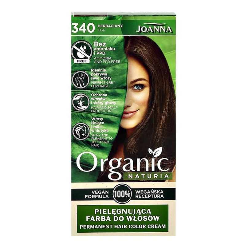 

Краска для волос Joanna Organic Naturia, 340 чайный, 120 мл