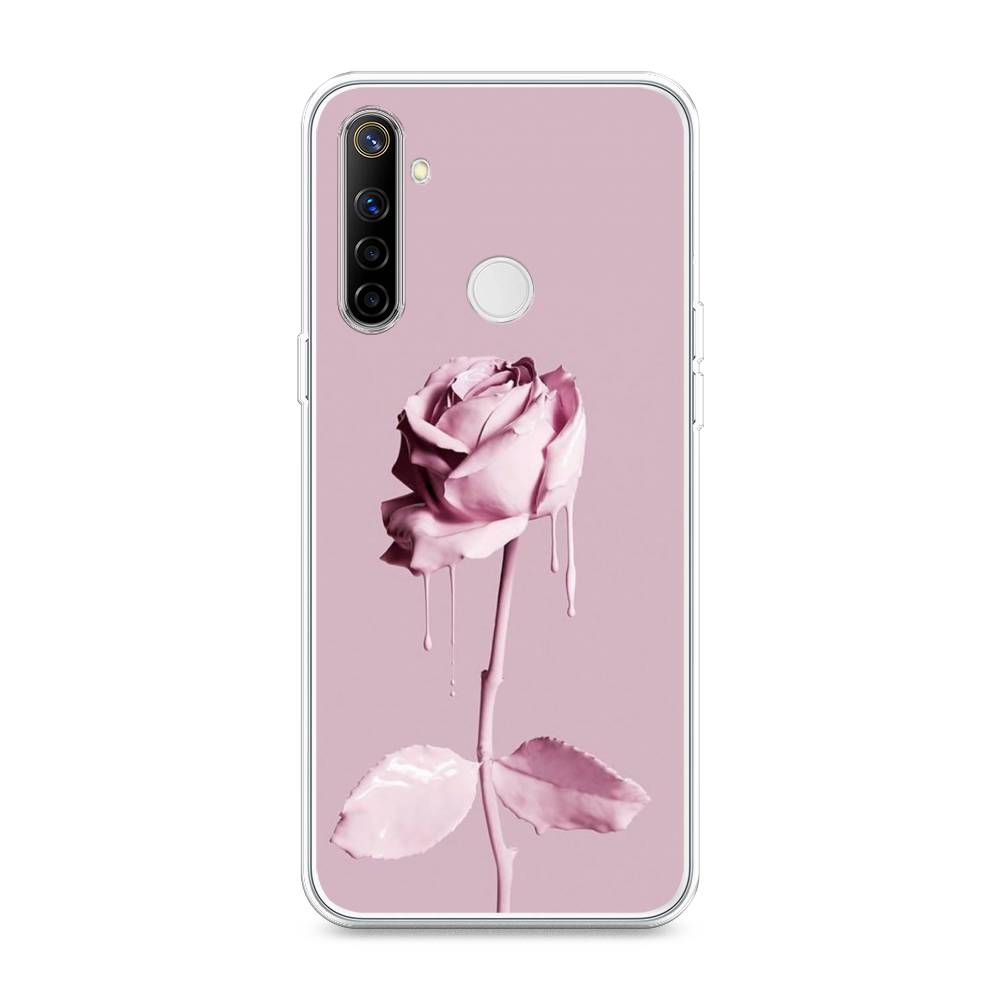 

Чехол Awog на Realme 6i "Роза в краске", Разноцветный, 252950-8