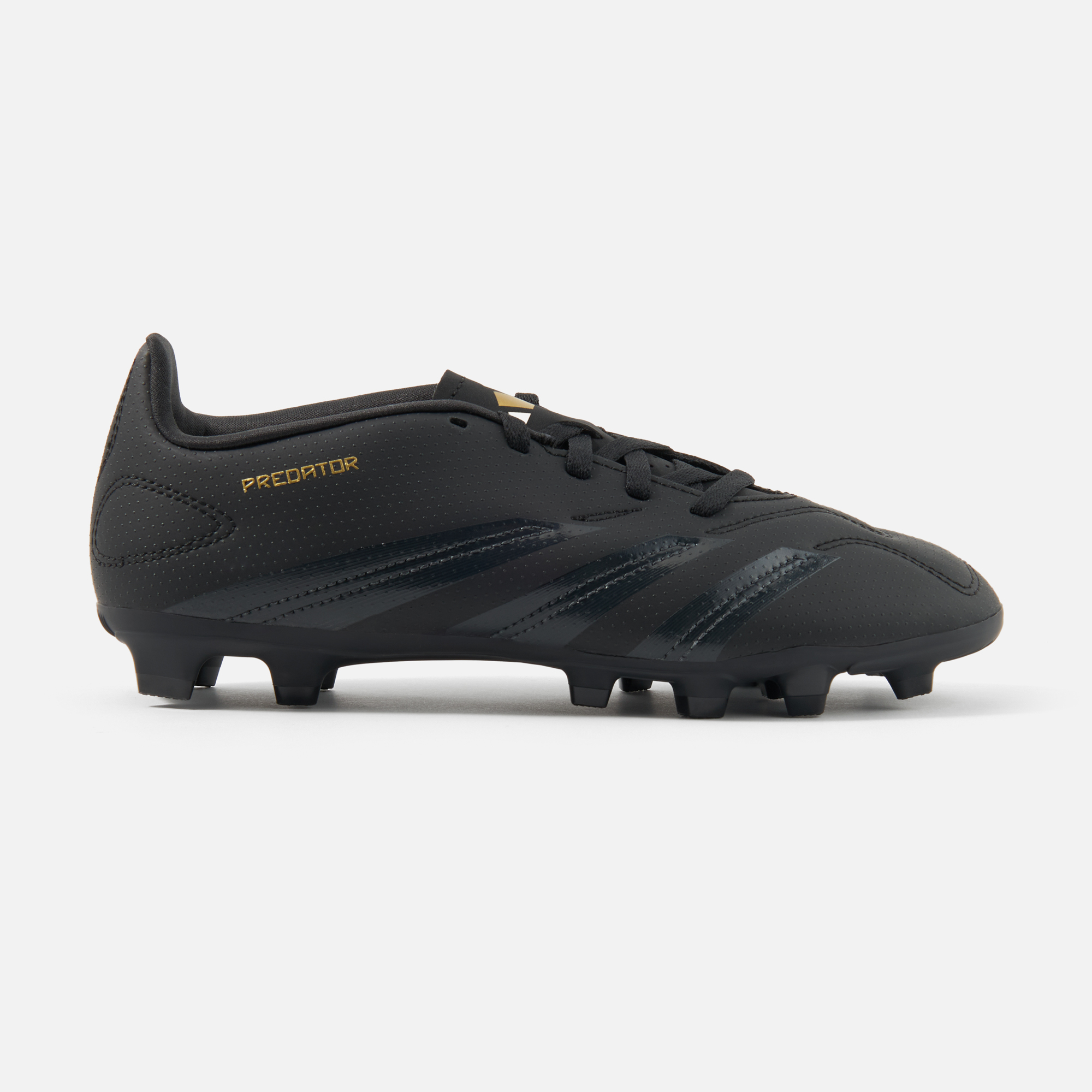 

Бутсы детские Adidas Predator Club FxG J IF6425 черные 5 UK, Черный, Predator Club FxG J