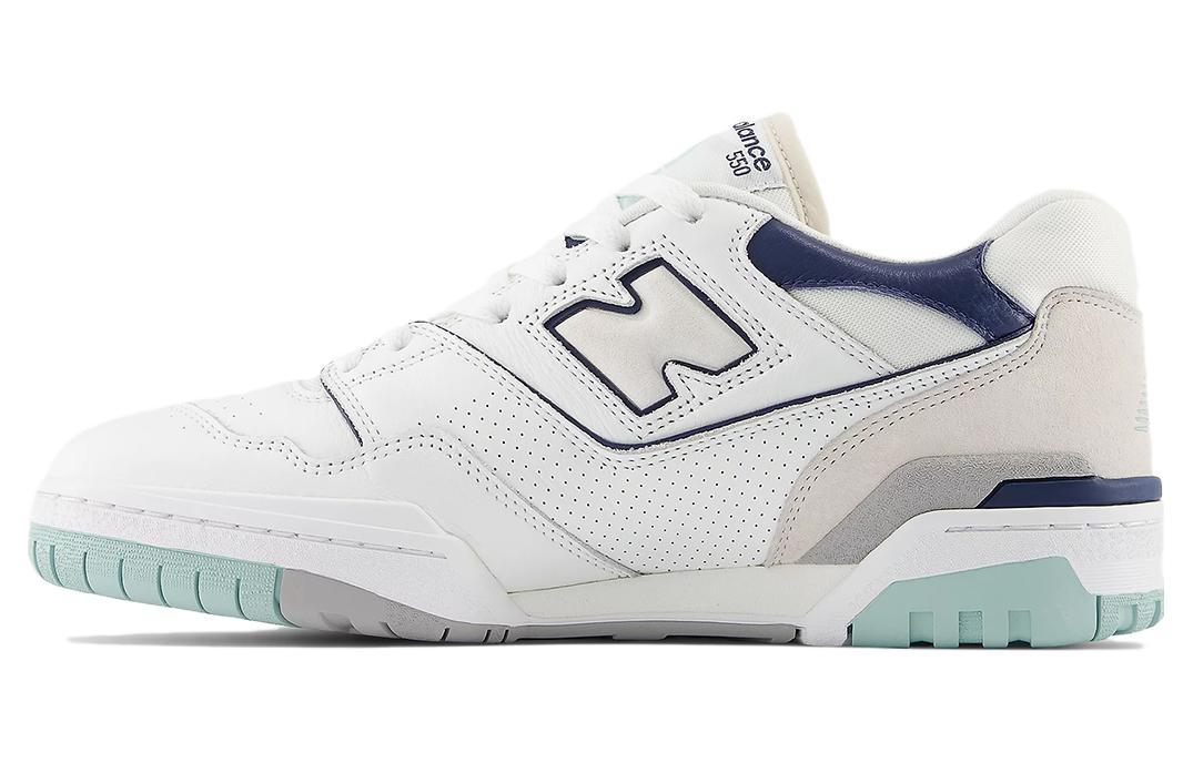 

Кеды унисекс New Balance NB 550 белые 45 EU, Белый, NB 550