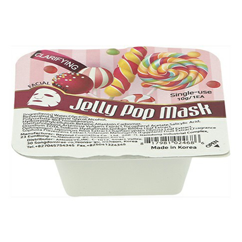 

Маска для лица Jelly pop тканевая, очищающая, 10 г
