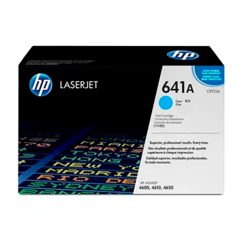 

Картридж для лазерного принтера HP 641A C9721A голубой, оригинальный
