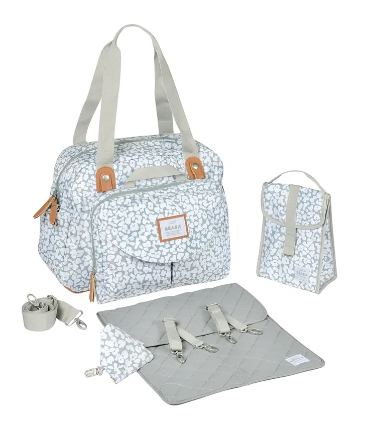 Сумка для коляски Beaba Geneva CH BLOSSOM beaba сумка для мамы chang bag geneva 2 tiny clouds