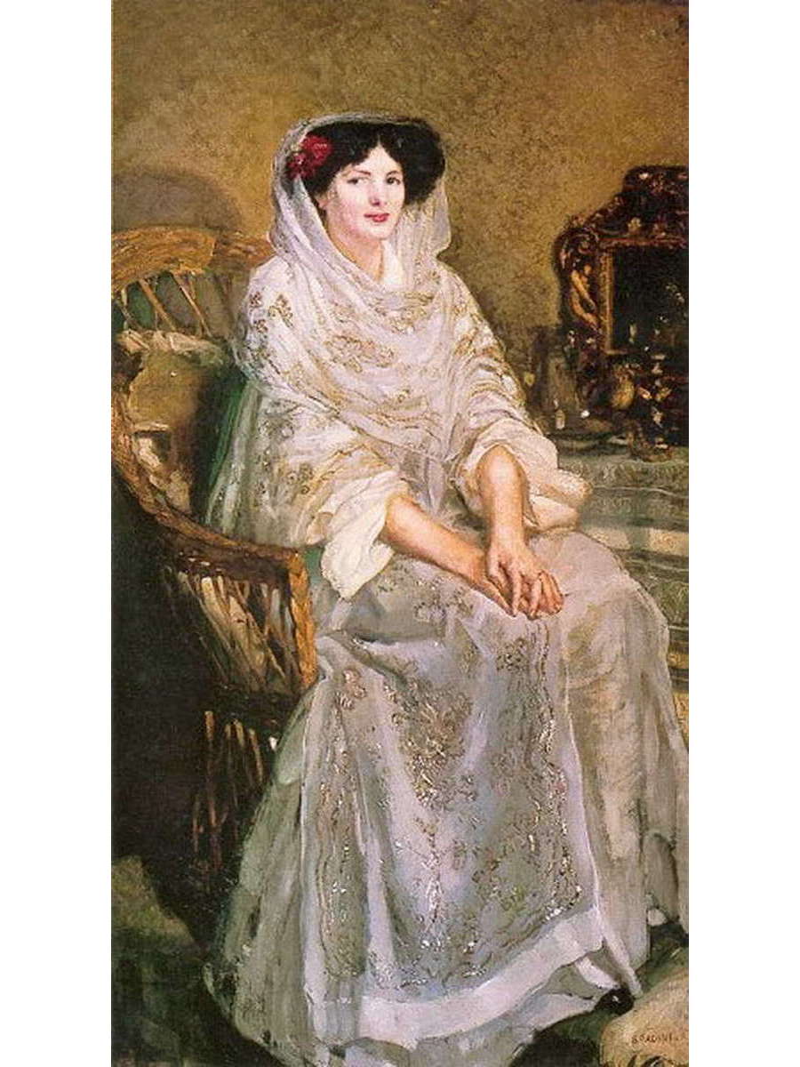 

Постер DRABS A2 Армандо Спадини Portrait of the Artist's Wife