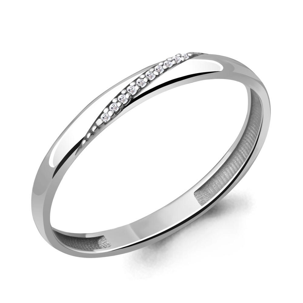 

Кольцо из серебра с фианитом Aquamarine Aquamarine 63497А_925_р р. 16,5, 63497А_925_р