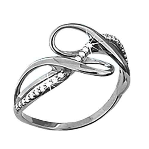 

Кольцо из серебра с фианитом Aquamarine Aquamarine 63419А_925_р р. 19, 63419А_925_р