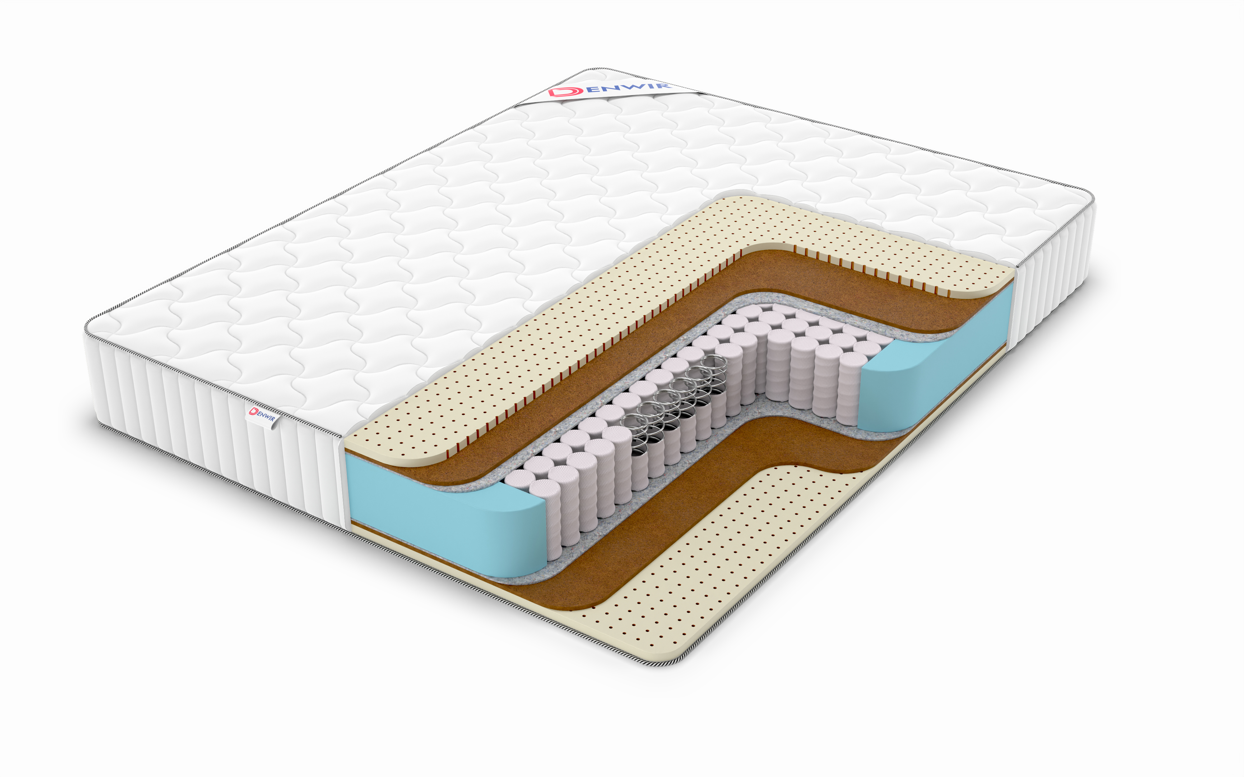 

Матрас пружинный DENWIR CLASSIC MIDDLE SOFT TFK /chstmat_CMSTFK_1_70x135, Белый, CLASSIC MIDDLE SOFT TFK