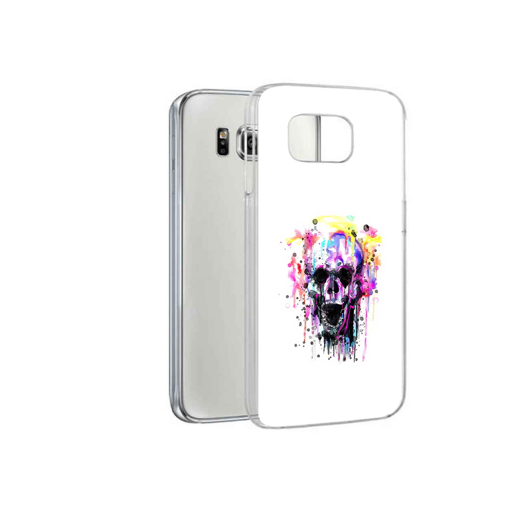 Чехол MyPads Tocco для Samsung Galaxy S6 граффити череп (PT12300.506.298)