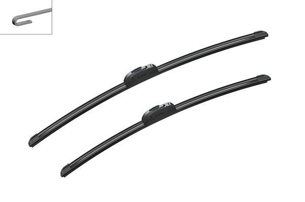 

Комплект щеток стеклоочистителя BOSCH 600мм+530мм (24"+21") 3397118996, AR801S