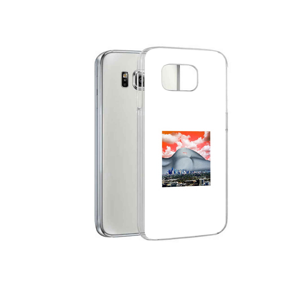 

Чехол MyPads Tocco для Samsung Galaxy S6 город с девушкой на фоне (PT12300.506.297), Прозрачный, Tocco