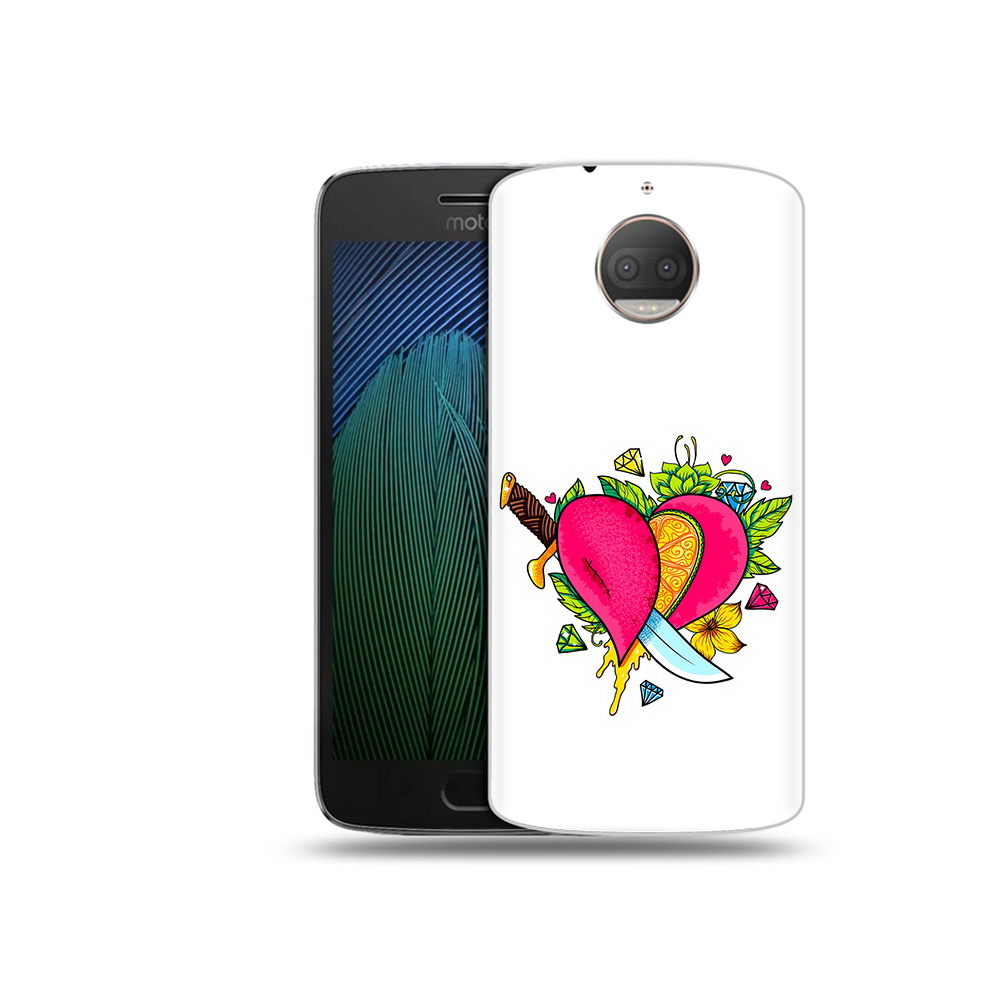 

Чехол MyPads Tocco для Motorola Moto G5S Plus Фруктовое сердце (PT75337.377.188), Прозрачный, Tocco