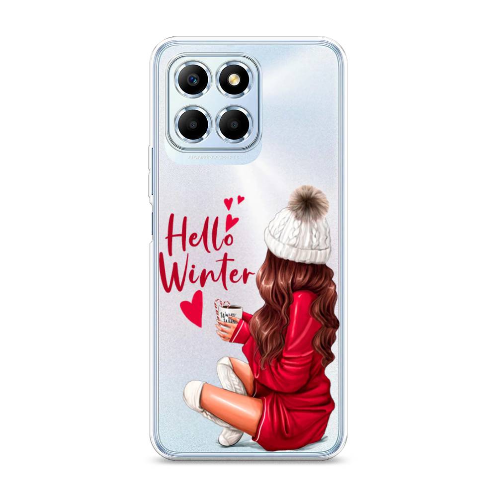 

Чехол для Honor X6 "Hello winter", Красный;белый;коричневый, 6109550-5