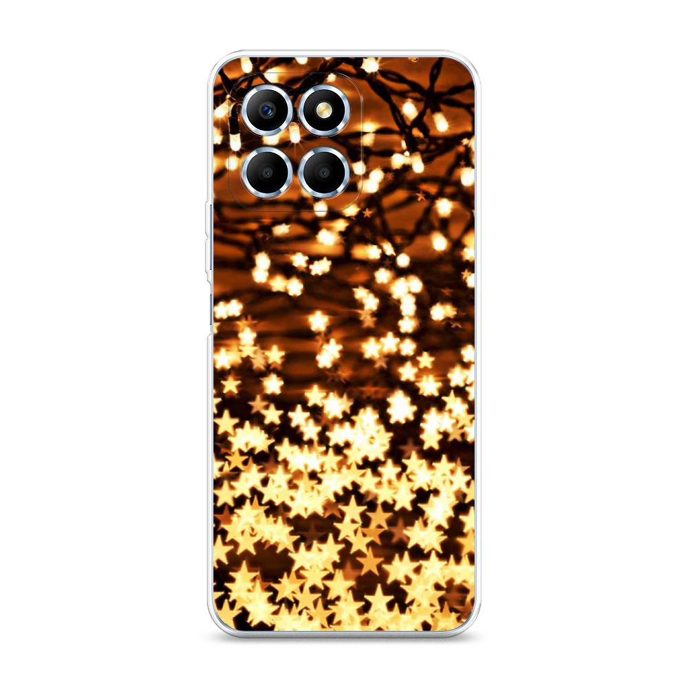 

Чехол для Honor X6 "Новогодняя гирлянда", Золотистый, 6109550-5