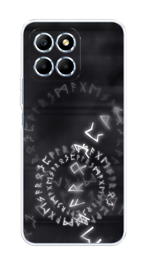 

Чехол на Honor X6 "Руны", Серый;черный, 6109550-3