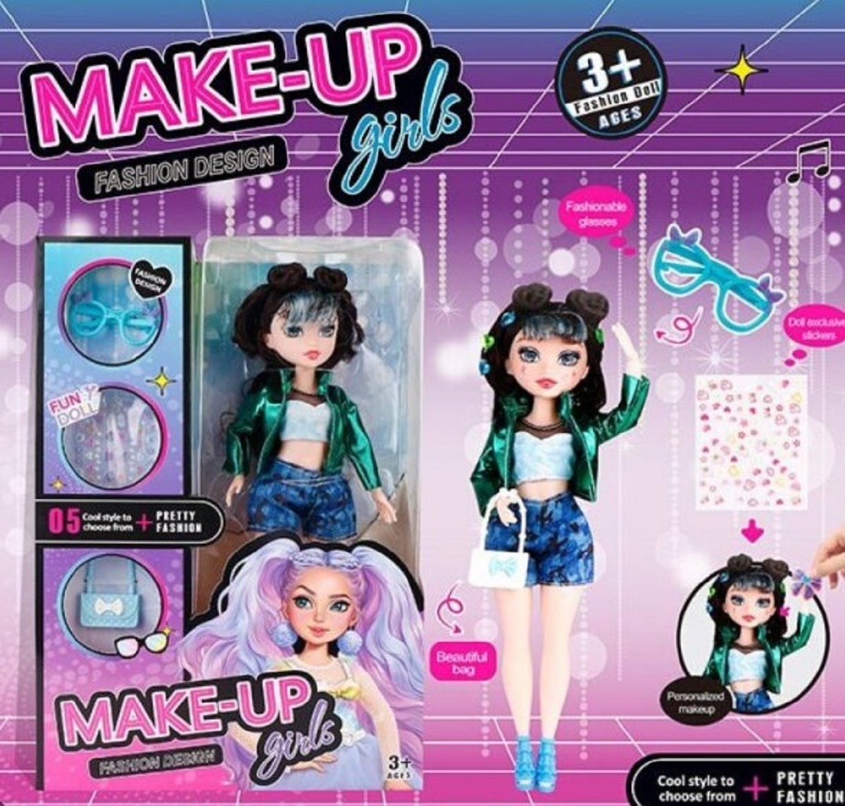 

Кукла Meilexin Toys 2788А с аксессуарами в коробке 27см, 2788А