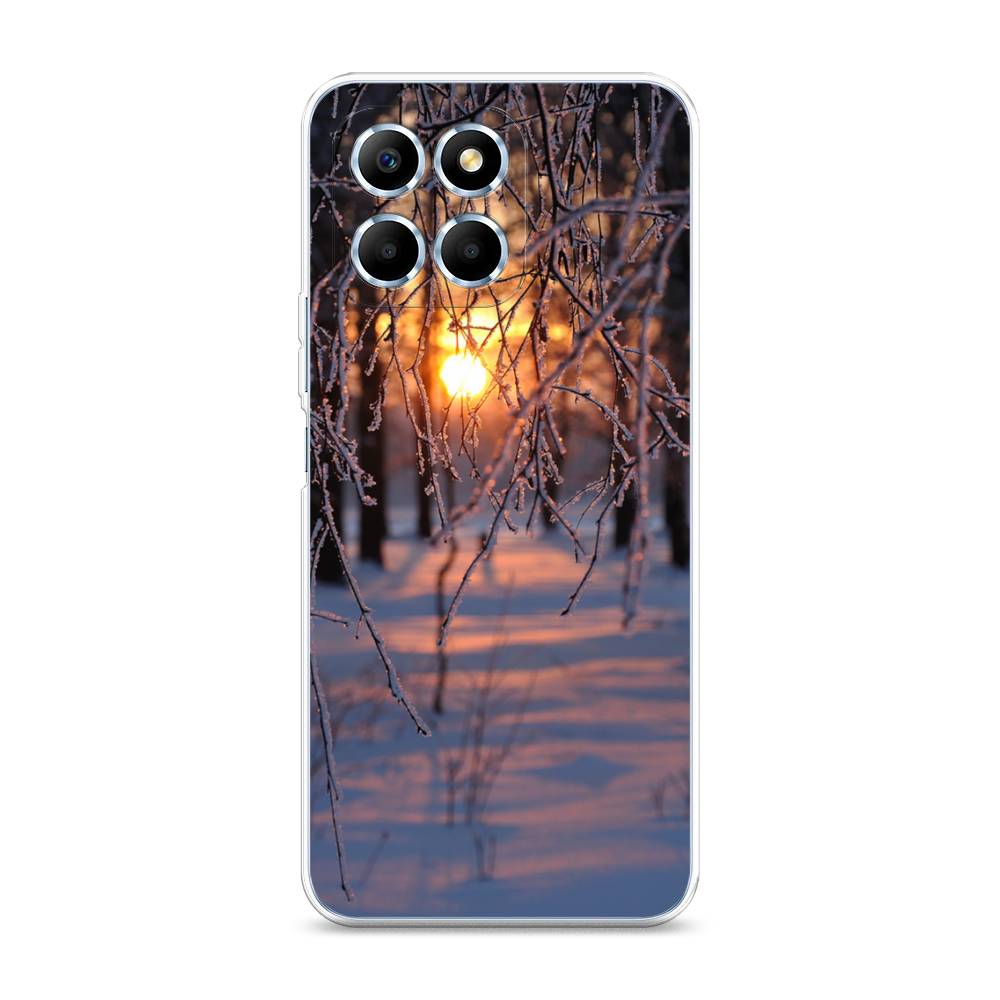 

Чехол для Honor X6 "Зима 7", Оранжевый;розовый;черный, 6109550-2