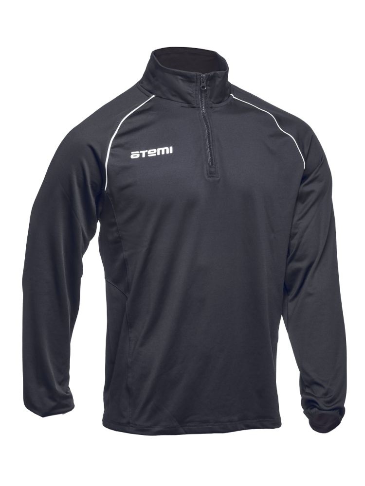 

Спортивная толстовка с короткой молнией ATEMI, цв.черный, арт. AJKT-003SS23-BLK,L, AJKT-003SS23-BLK