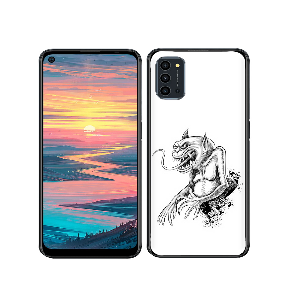 

Чехол MyPads Tocco для Oukitel K9 Pro чорт, Прозрачный, Tocco