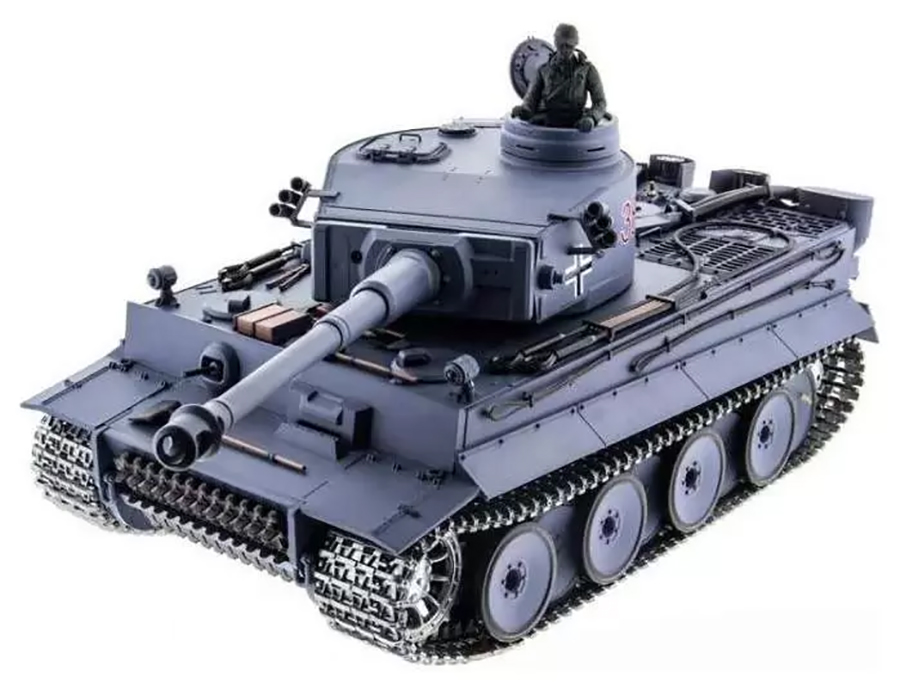 Радиоуправляемый танк Heng Long German Tiger Pro V7.0 масштаб 1:16 2.4G 3818-1PRO-V7