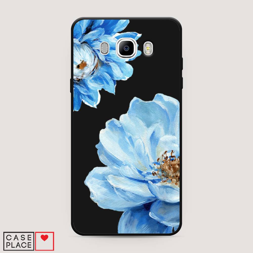 

Чехол Awog на Samsung Galaxy J7 2016 / Самсунг J7 2016 "Голубые клематисы", Голубой, 23052-1