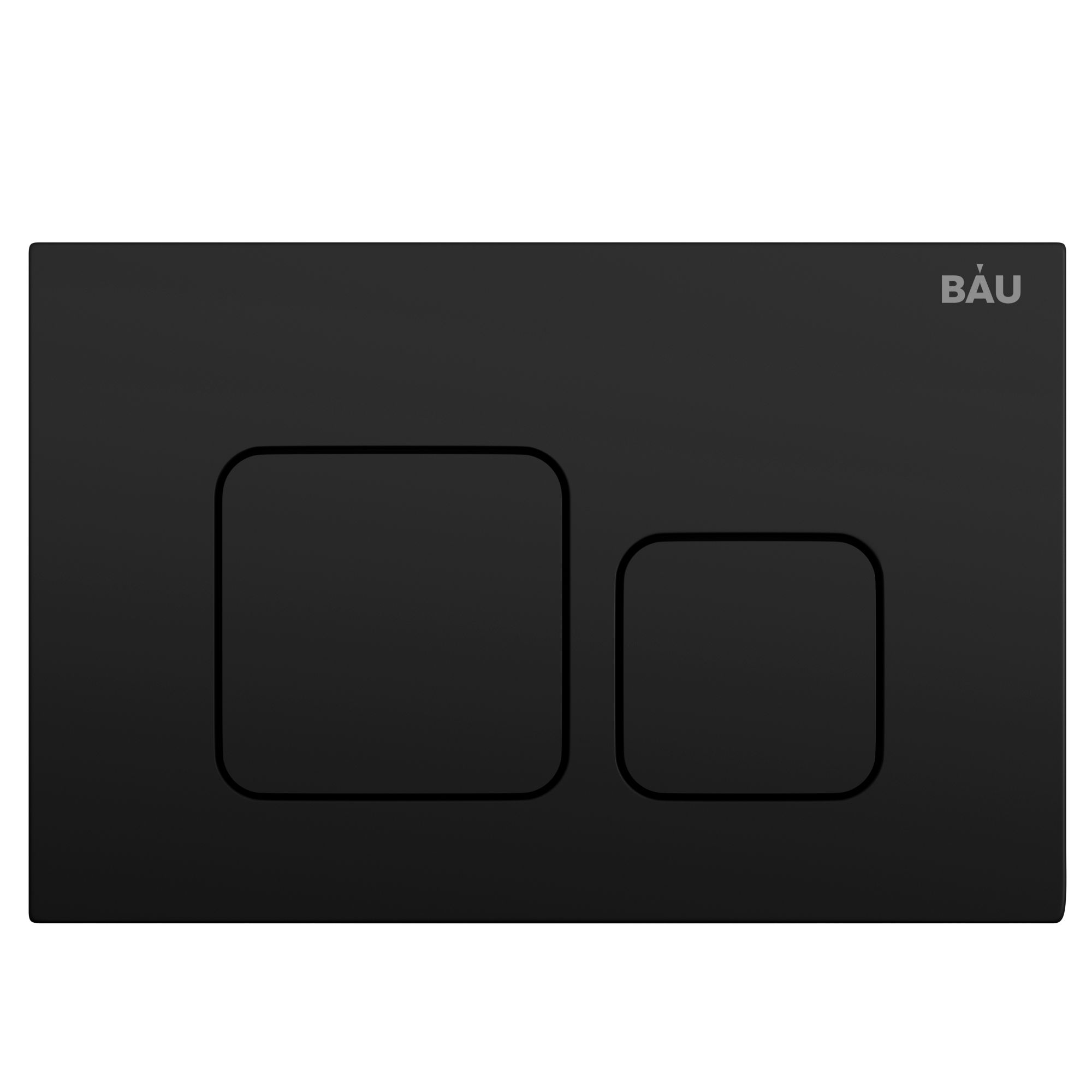 Кнопка смыва BAU Soul Q00015 для инсталляции, черная матовая