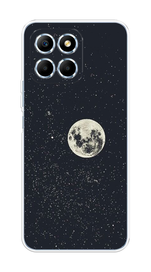 

Чехол на Honor X6 "Полнолуние", Красный, 6109550-2