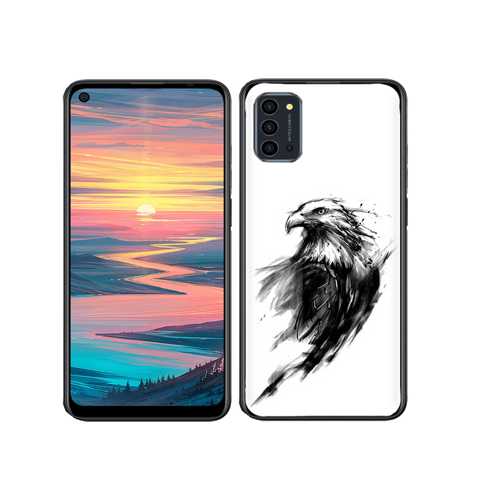 

Чехол MyPads Tocco для Oukitel K9 Pro чб птица, Прозрачный, Tocco
