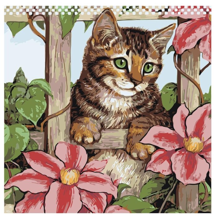 

Картина по номерам, 40 x 40, A129, A129
