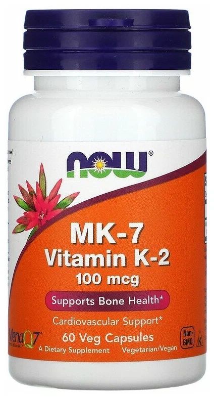 

Витамин K2 NOW MK-7 100 mg капсулы 60 шт.