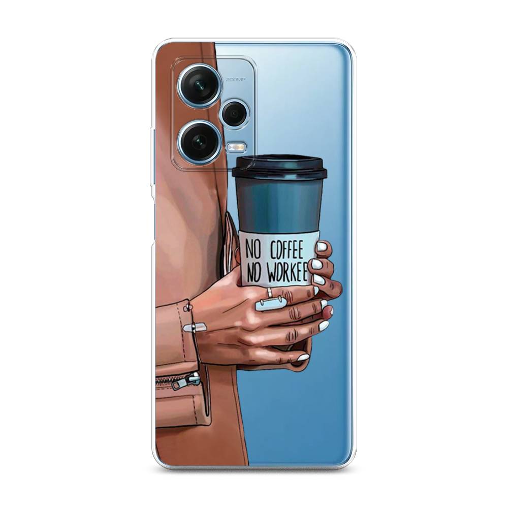 фото Чехол awog для xiaomi redmi note 12 pro plus "no coffee"