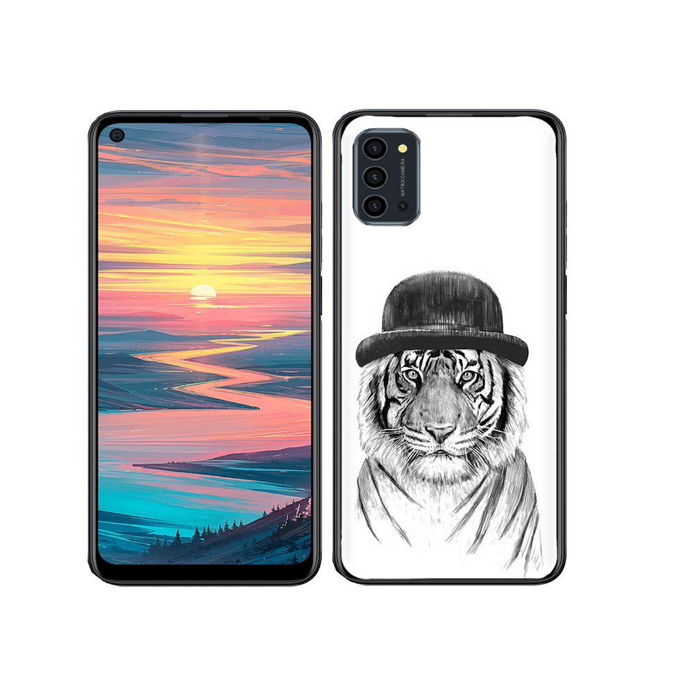 

Чехол MyPads Tocco для Oukitel K9 Pro тигр британец, Прозрачный, Tocco