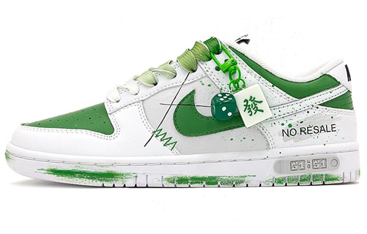 

Кеды унисекс Nike Dunk Low retro белые 40 EU, Белый, Dunk Low retro