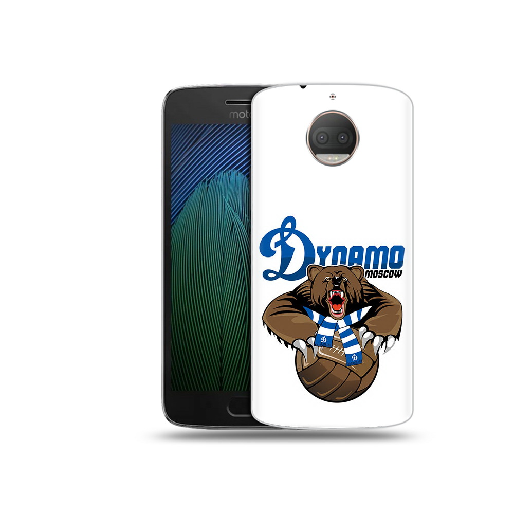 

Чехол MyPads Tocco для Motorola Moto G5S Plus ФК Динамо медведь (PT75337.377.175), Прозрачный, Tocco