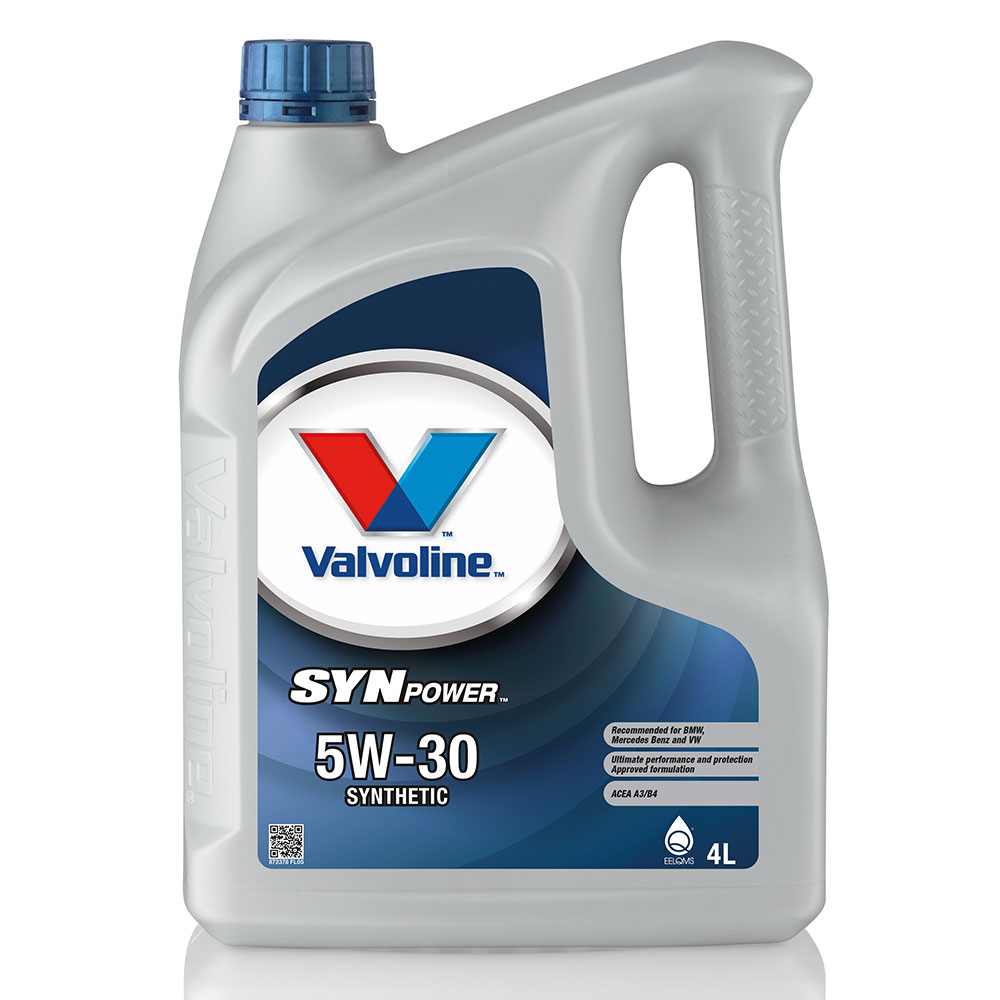 Моторное масло Valvoline синтетическое SynpoWer 5W30 4л