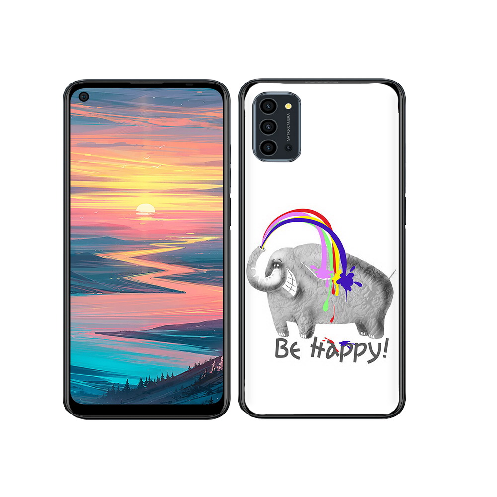 

Чехол MyPads Tocco для Oukitel K9 Pro счастливый слон, Прозрачный, Tocco