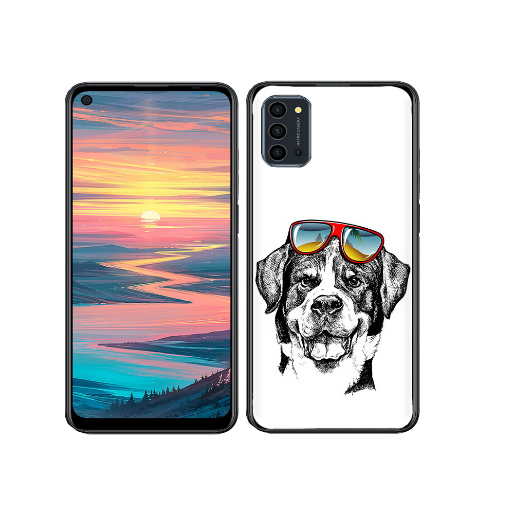 

Чехол MyPads Tocco для Oukitel K9 Pro счастливая собака, Прозрачный, Tocco