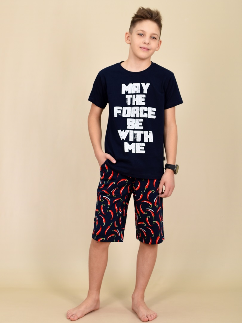 

Пижама детская LIDEKO kids 512-22, синий, 152, 512-22