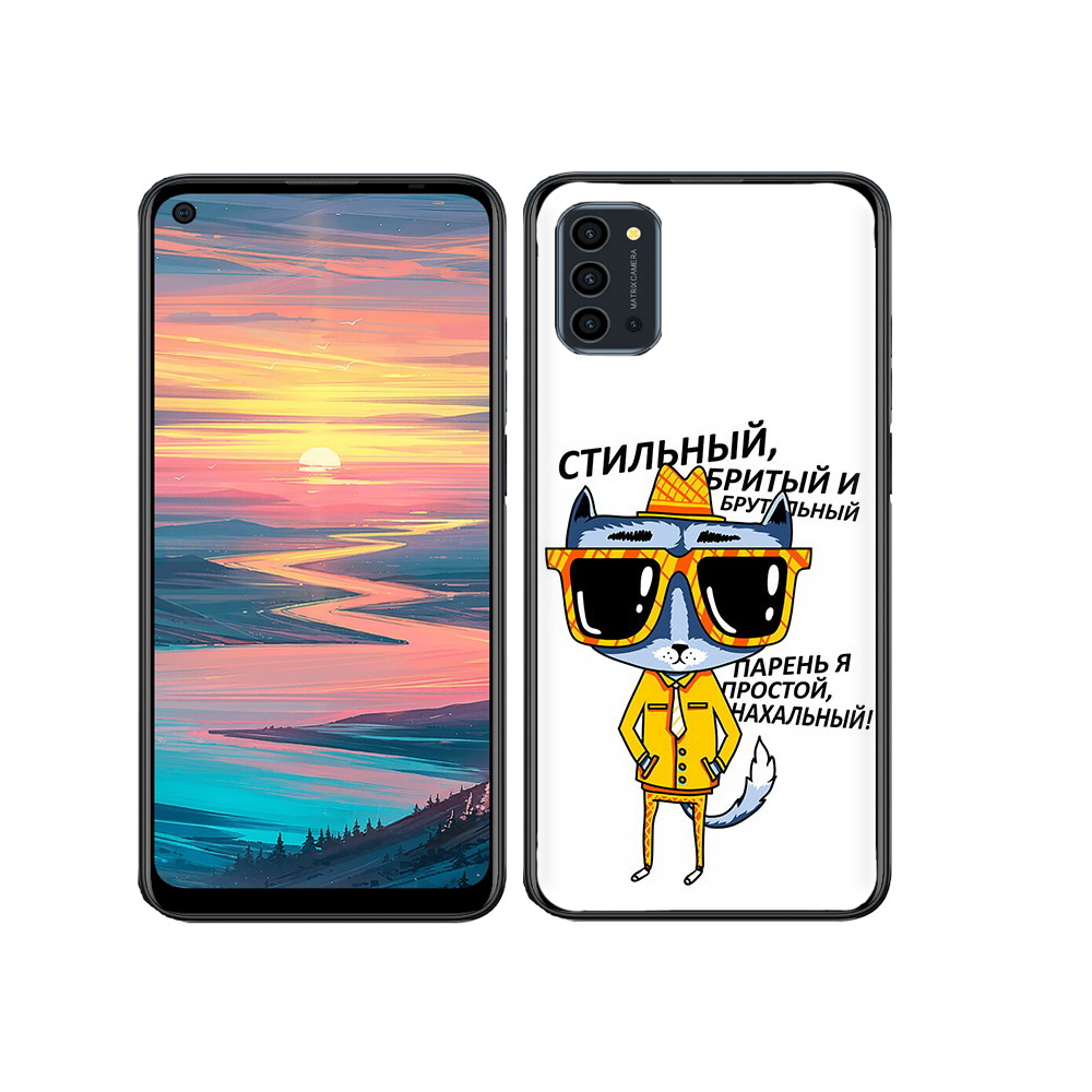 

Чехол MyPads Tocco для Oukitel K9 Pro стильный кот, Прозрачный, Tocco