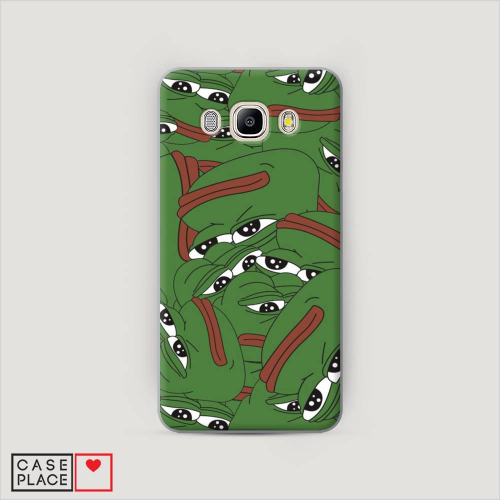 

Чехол Awog "Печальный frog" для Samsung Galaxy J7 2016, 23040-7
