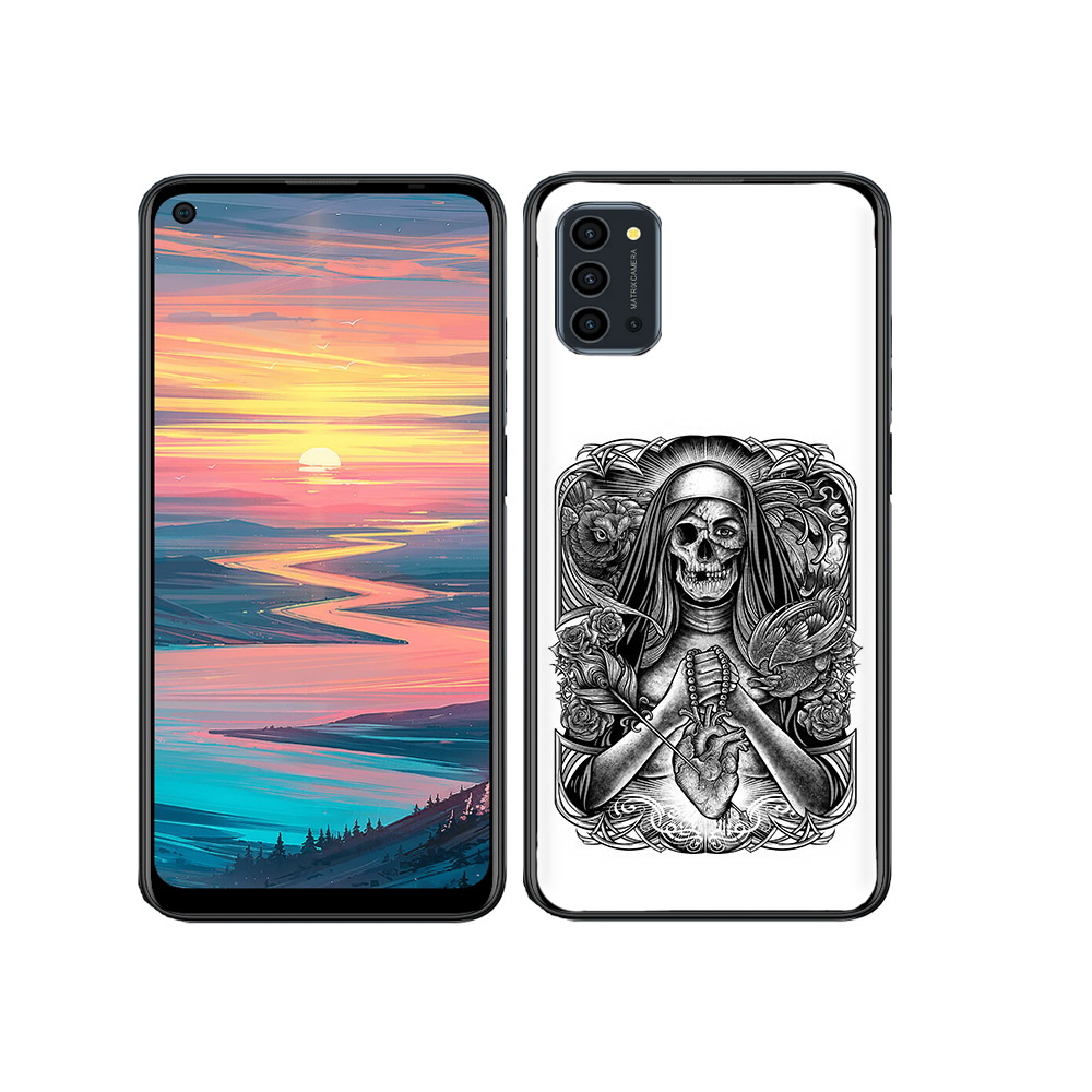 

Чехол MyPads Tocco для Oukitel K9 Pro скелет с сердцем, Прозрачный, Tocco