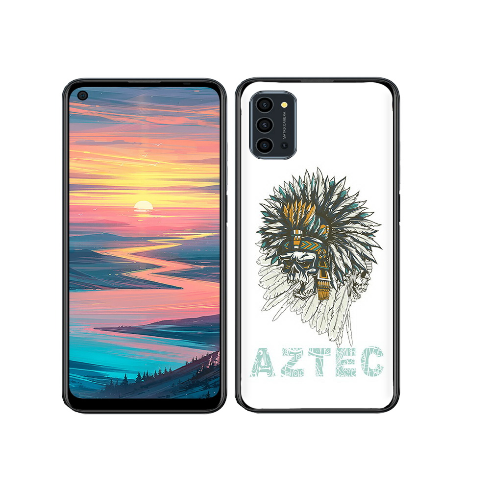

Чехол MyPads Tocco для Oukitel K9 Pro скелет индеец, Прозрачный, Tocco