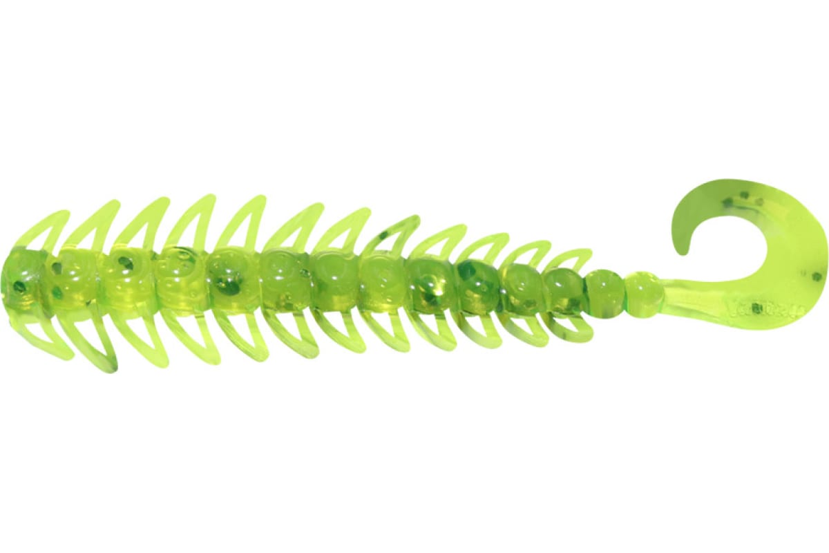 Твистер YAMAN PRO Ruff, р.5 inch, цвет #10 - Green pepper (уп. 5 шт.)