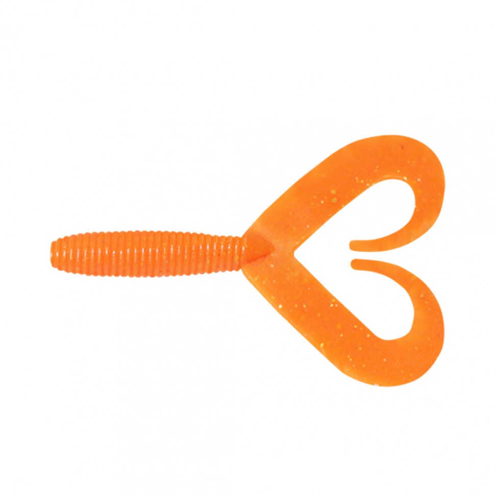Твистер YAMAN PRO Loop-Two, р.2 inch, цвет  #03 - Carrot Gold Flake (уп.10 шт)