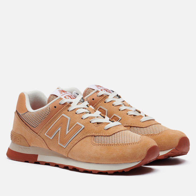 фото Кроссовки мужские new balance ml574bt2 коричневые 41.5 eu