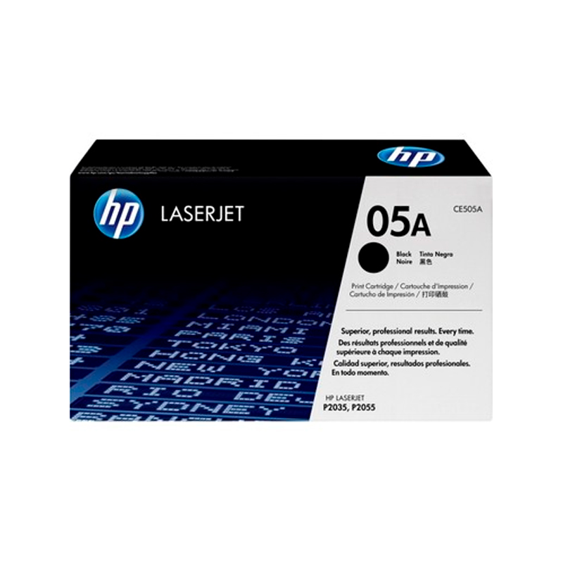 

Картридж для лазерного принтера HP 05A CE505A черный, оригинальный
