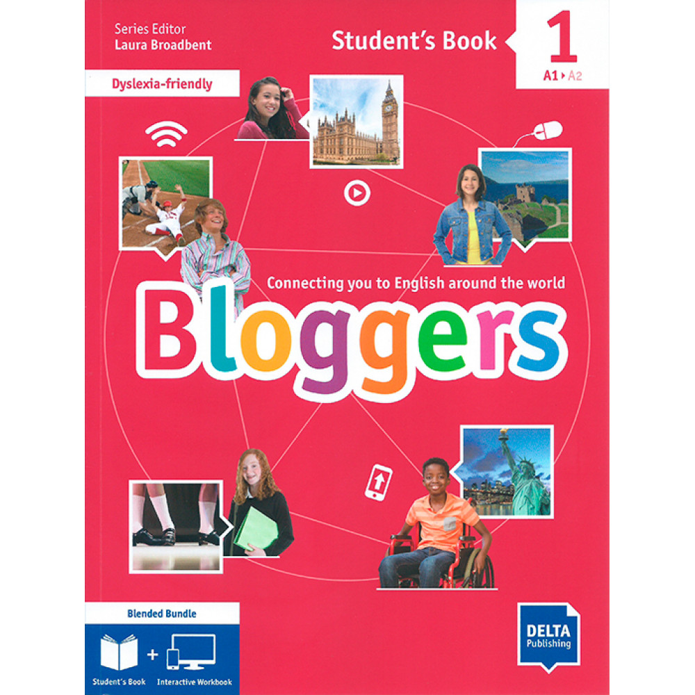 

Учебник Bloggers 1. Students Book + Online Workbook