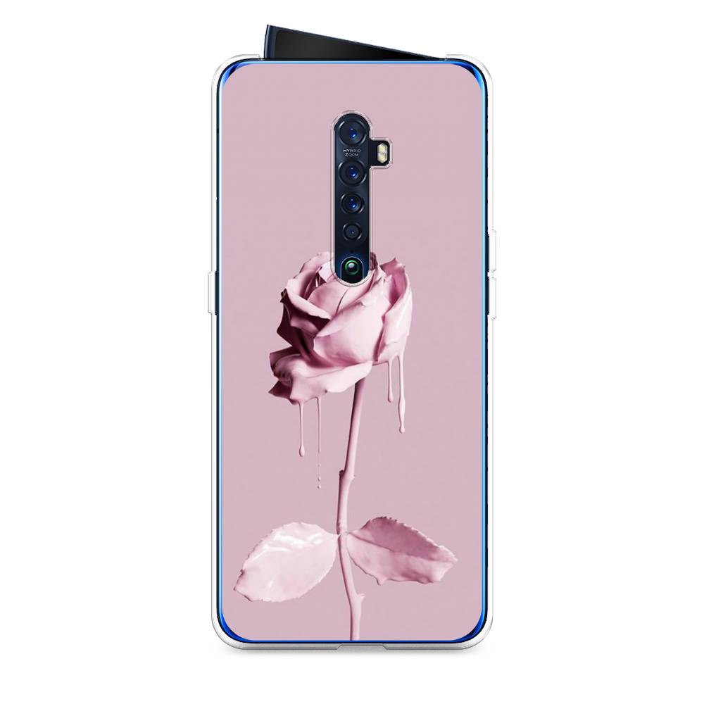 

Чехол Awog на Oppo Reno 2 "Роза в краске", Разноцветный, 253550-8