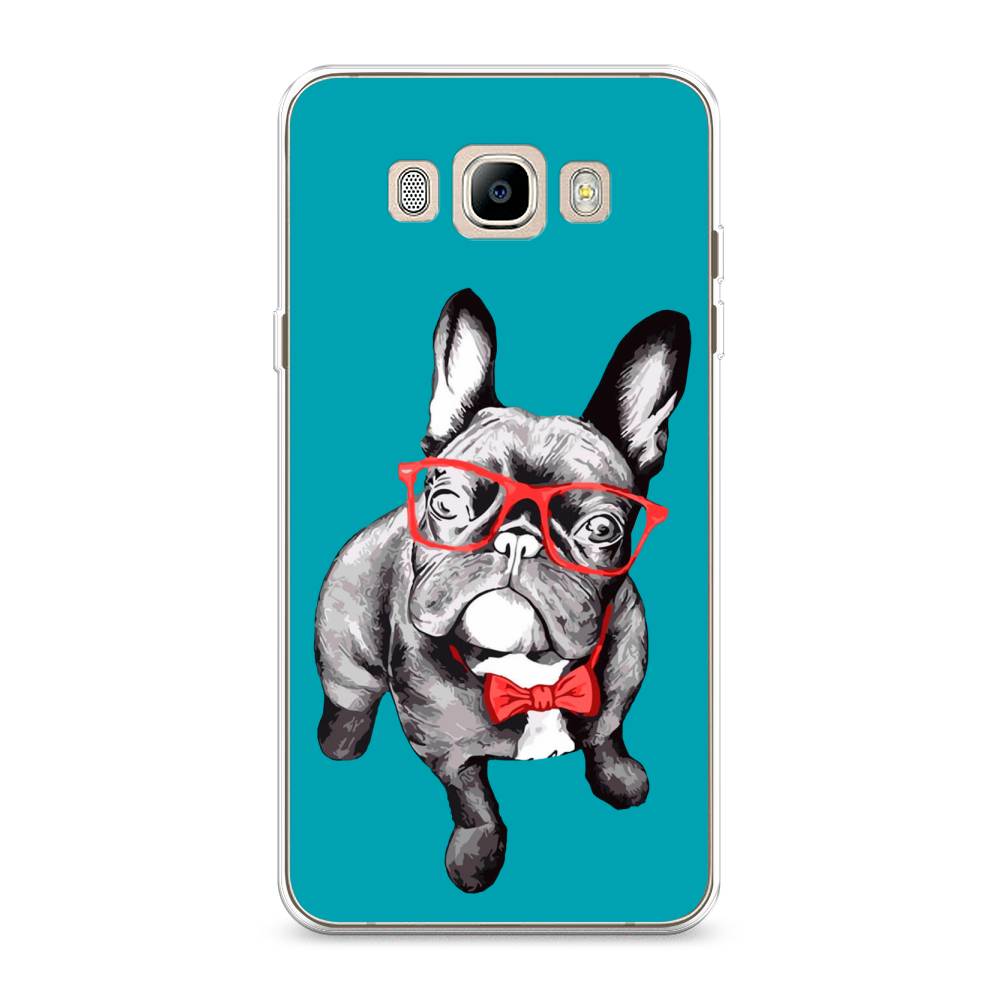

Чехол на Samsung Galaxy J7 2016 "Французский бульдог", 23050-1